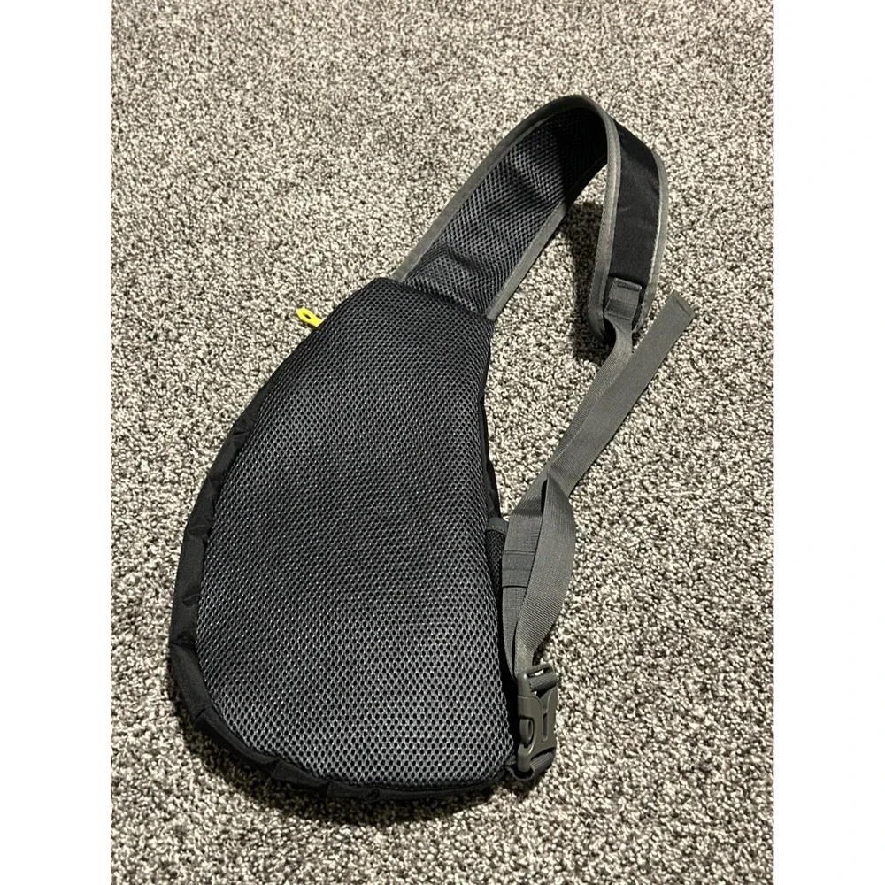 G4Free Black Sling Bag‎ Chest Backpack Lightweight Crossbody Shoulder Pack